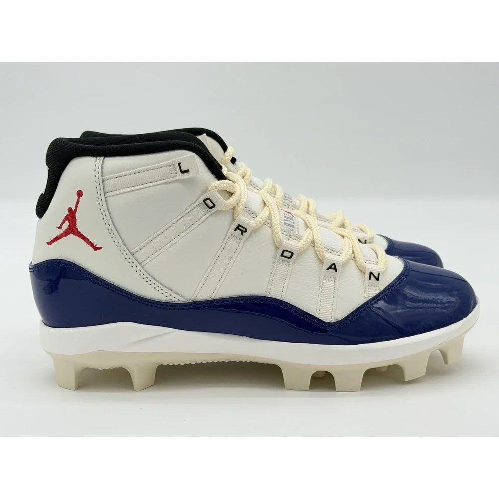 Size 9.5 - Nike Air Jordan 11 Retro MCS Rare Air Baseball HM7326-100 No Box Lid